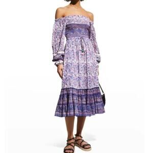 Alicia Bell Smock Midi Dress Size XS